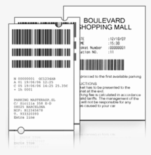 Adopting Barcode Tickets, Bps2000 Is A Parking Management - Parking Ticket With Barcode