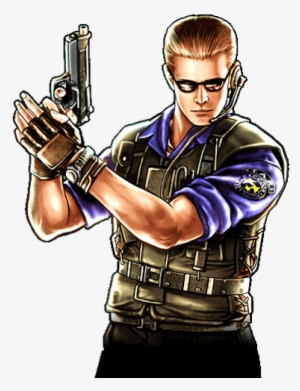 Albert Wesker, Resident Evil Game, Game Art, Videogames, - Albert Wesker Stars Png