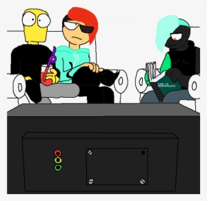 Watching The Teletubbies With Strangers - Cartoon
