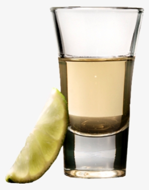Full Shot Glass Png - Shot Glass With Lime