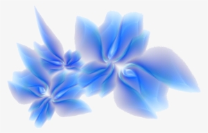 Blue Flower Border Designs