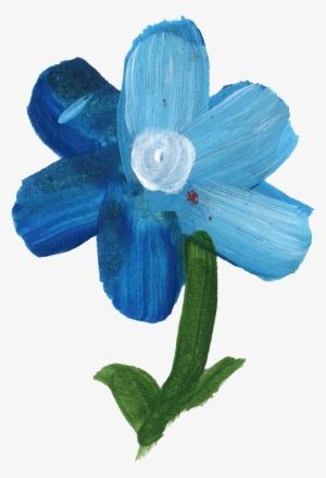 Blue Flower Png - Blue Flower Transparent