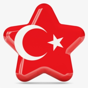 Illustration Of Flag Of Turkey - Burundi Star