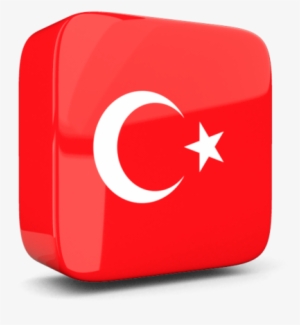 Png Turkey Flag - Turkey Flag 3d Png