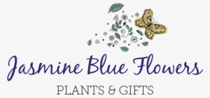 Jasmine Blue Flowers Plants & Gifts - Jasmin Flowers Logo Png