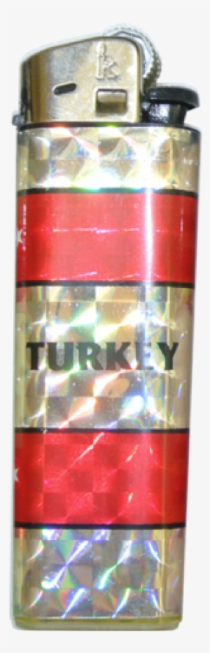 Turkey Flag Lighter - Water Bottle