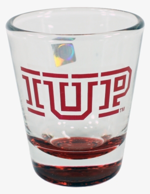 Shot Glass, Classic Iup Logo - Indiana University Of Pennsylvania
