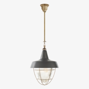 Henry Industrial Hanging Light In Hand-rubbed An - Pendant Light