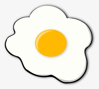 Food, Cartoon, Eggs, Fried, Egg, Breakfast, Side, Sunny - Sunny Side Up Clipart
