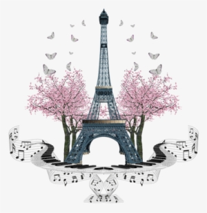 Paris Png Photo - Paris Pink And Black