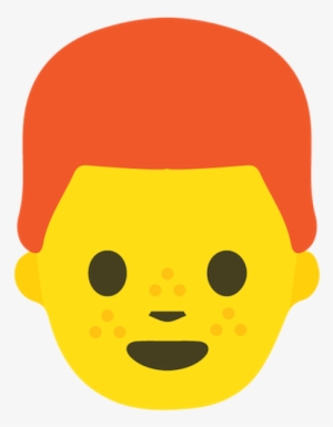Redhead Emoji Stickers Messages Sticker-1 - Sticker