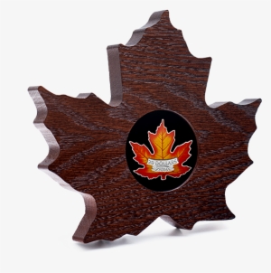 Pure Silver Coloured Coin The Canadian Maple Leaf - Maple Leaf