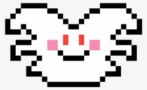 Corrupted Snow Icon - Anime Pixel Art Head