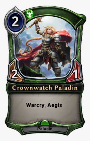Eternal Card Game Crownwatch Paladin
