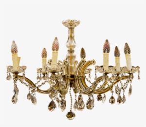 chandelier, lamp, candlestick, isolated - chandelier transparent