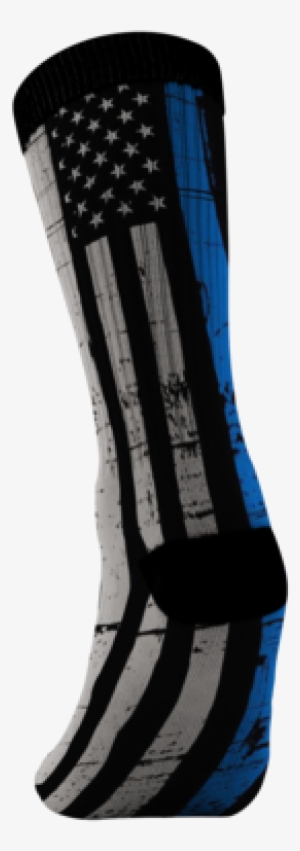 Thin Blue Line Stars & Stripes Socks - Sock