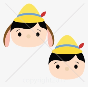 Pinocchio Clipart Tsum Tsum - Tsum Tsum Boy Png