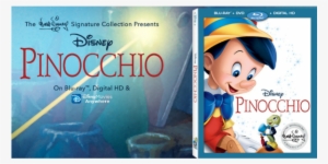 Pinocchio Now On Blu-ray - Disney, Pinocchio: Walt Signature Collection (blu-ray