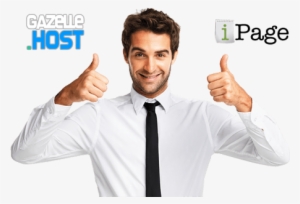 Gazellehost Versus Ipage Hosting Compare - Thumb Up Man Png