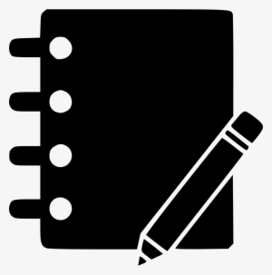 Journal Comments - Journal Icon Black And White