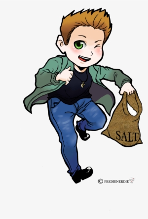 So Lately Drawing Supernatural All In My Sketchbook - Dean Winchester Fanart Chibi