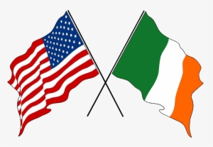 And A Charity Was Born Us Ire Flag - Us And Italy Flags