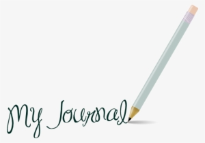 My Journal Pencil Clip Art At Clker - My Journal Clipart