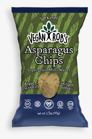 Vegan Asparagus Chips Small - Vegan Rob's Brussel Sprout Puffs