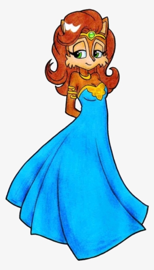 Megan Acorn - Princess Sally Acorn Dress