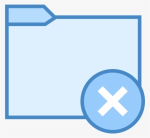 Delete Folder Icon - Icon