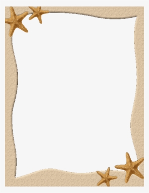 Beach Sand Png Beach Umbrella Png - Sand Photo Frame Png