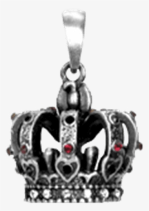 Heart Crown Pendant - Heart Crown Pendant Medallion Necklace Accessory
