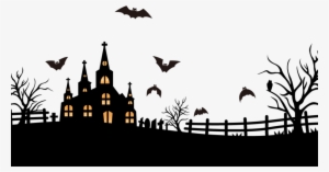 Download Shower Curtains Halloween Moon Castle Print