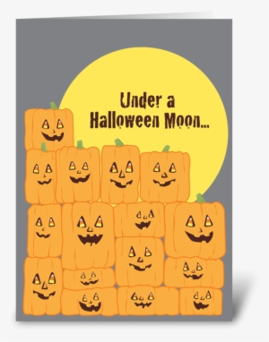 Halloween Moon Greeting Card - One Green Planet