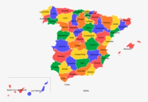 Spain 3 - Population Density Map Of Spain