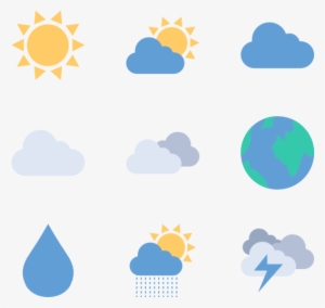 Weather 50 Icons - Weather Icons Png Transparent