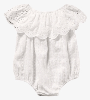 Petite Bello Playsuit 0-6 Months Beautiful White Lace - Maillot