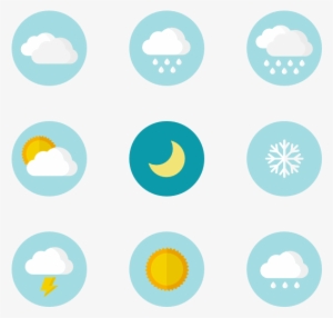 Weather Set 12 Icons - Gesture