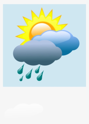 Guarantee Clipart Weather - Cartoon Rain Cloud