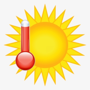 Free Png Hot Weather Icon Png Images Transparent - Sunshine Clipart