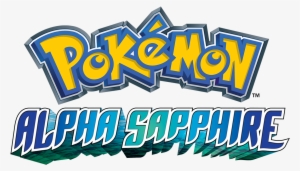 Pokã‡mon Alpha Sapphire Logo Final 1200px 150dpi Rgb - Pokémon Omega Ruby And Alpha Sapphire