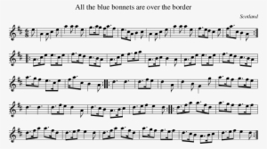 Listen To All The Blue Bonnets Are Over The Border - Bts 21st Century Girl Sheet Music