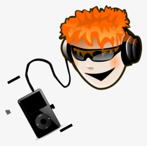 Border Vector Clip - Listen To Music Png