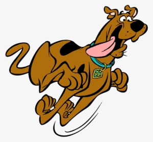scooby doo scared running