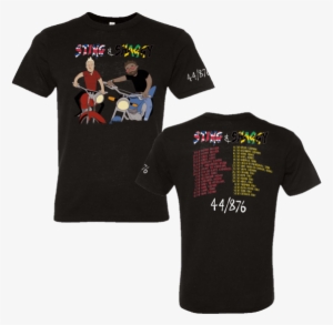 Sting & Shaggy Itinerary - Sting And Shaggy T Shirt
