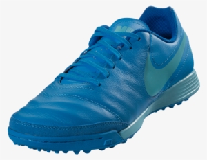 Nike Tiempo Genio Ii Leather Tf Blue Glow/polarized - Sneakers