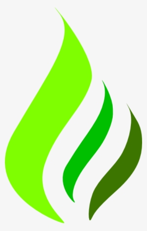 How To Set Use Green Gas Flame Logo Icon Png
