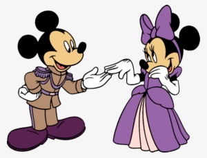 mickey and minnie mouse clipart - cute minnie & mickey mouse