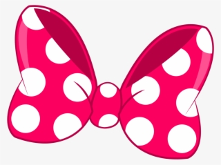 Minnie Mouse Bow Clipart - Hot Pink Minnie Mouse Bow