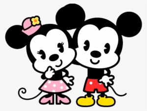Png De Mickey Y Minnie By Nattribute On Deviantart - Kawaii Mickey And Minnie